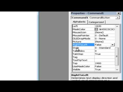 VB Button Property lesson 3
