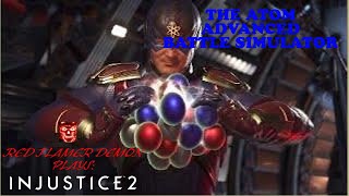 Injustice 2 - The Atom Advanced Battle Simulator Playthrough + Ending!!!