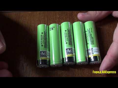 Аккумуляторные батареи 18650 NCR18650B 3.7В 3400мА от Liitokala