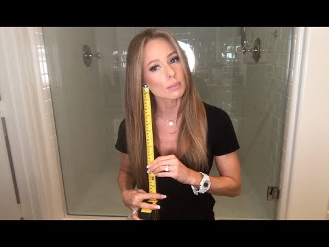 2nd YouTube video about how long is 14 inch hair