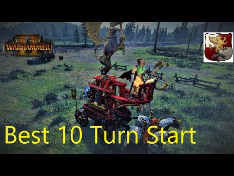 Best 10 turn Start  Voklmar The Grim- Total War Warhammer 2 Mortal Empires