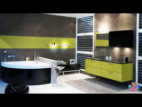 Beautiful Bathroom Interiors. Green Bathroom Design Ideas 2023.