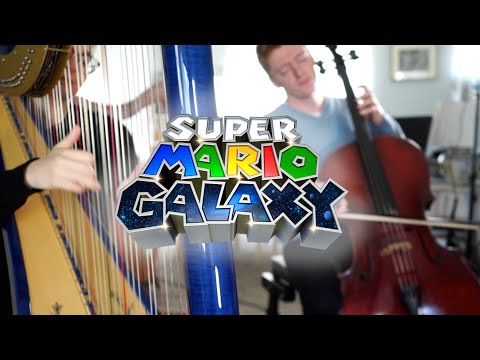 Gusty Garden Galaxy Cover - Super Mario Galaxy [Harp & Cello Cover]