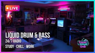 Download lagu Liquid Drum & Bass Radio 24/7 🔴 Study / Chill / Work | LiquidHour DnB mp3