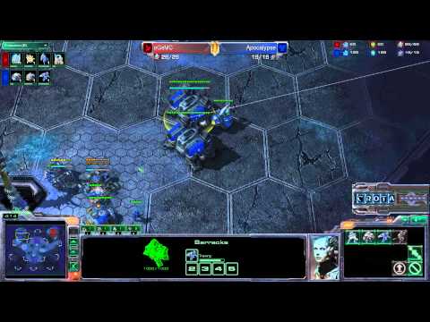 oGs MC (P) vs Apocalypse (T) on Shakuras Plateau - SC816