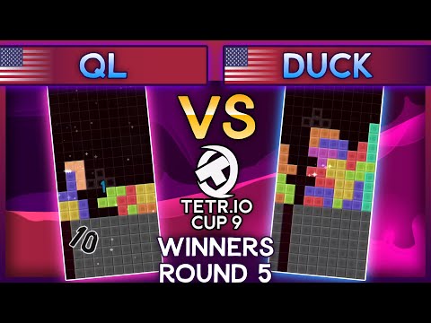 TETR.IO Cup 9 - QL Vs. Ducklife4player - Winners Round 5