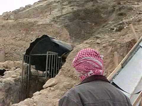 Herodion - palace excavation of Herod's Tomb  -1