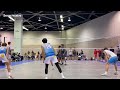 Jeremy Li (#19, OH, California VC) in 2022 SoCal Cup Winter Formal