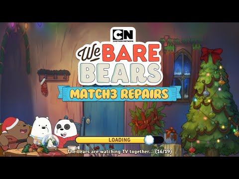 We Bare Bears Match3 Repairs!! (Level. 91-100) | No. #1270
