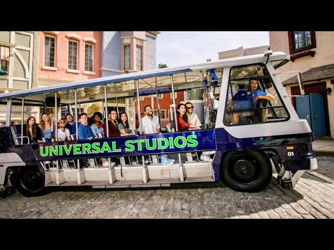 [4K] Universal Studios Tram Tour - BEST TOUR GUIDE - USH, California | 4K 60FPS POV