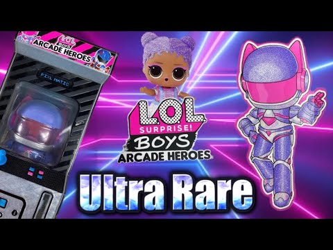 LOL MGA Surprise Boys Arcade Heroes Action Figure Doll with 15 Surprises