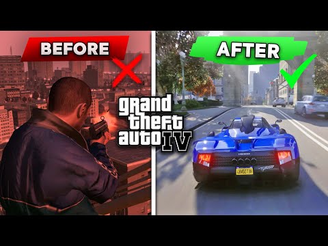 I Remastered GTA 4 with Just 5 Mods!! | Better Than GTA 5?