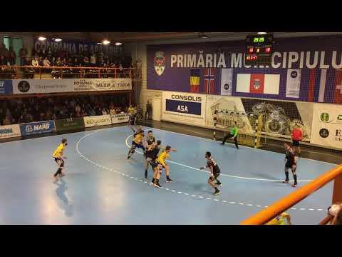 Final de meci Potaissa Turda vs. CSM Bucuresti, 19-19 (10-10)