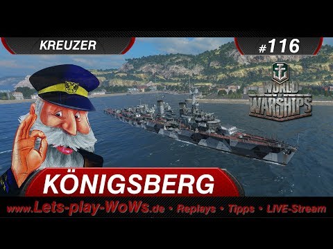 World of Warships Replay #116: Königsberg [ 3 Kills | 108K ] deutsch