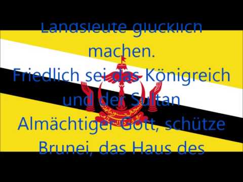 Nationalhymne von Brunei (deutsche Übersetzung)