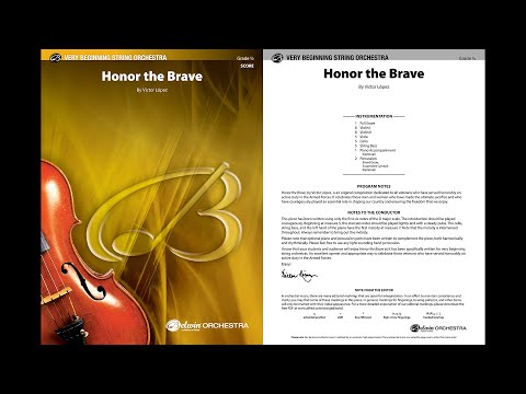 Honor the Brave, by Victor López  – Score & Sound