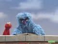 Classic Sesame Street Herry Monster Reads A Book With Elmo