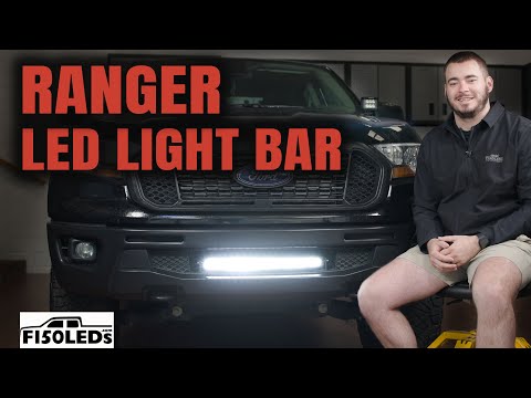 2019 + FORD RANGER 90w CREE LED LIGHT BAR INSTALLATION (From F150LEDs.com)