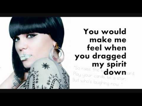 Jessie J - Who's Laughing Now OFFICIAL Lyrics