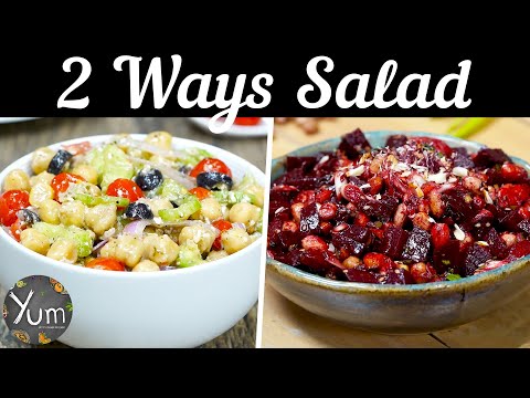 Easy to make healthy salad recipes.🥗
