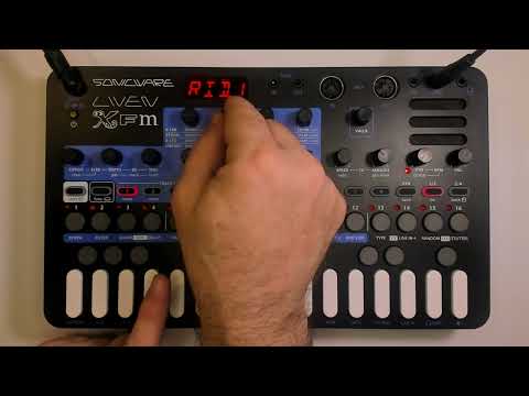 Sonicware Liven XFM - All Presets (no talking) #livenxfm #sonicware