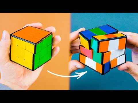 I can`t scramble this Rubik`s cube - Impossible curvy cube