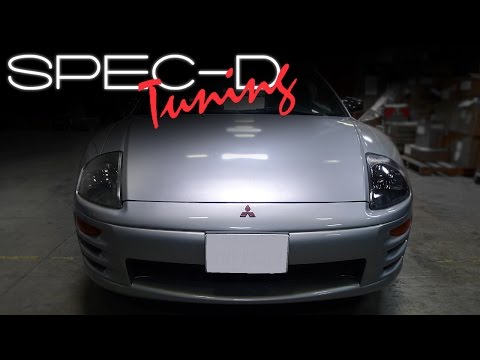 SPECDTUNING INSTALLATION VIDEO:  2000-2005 MITSUBISHI ECLIPSE OEM STYLE HEADLIGHTS