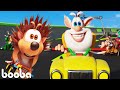 Booba 🙂 Balapan besar 🚗 Baru 🏁 Video lucu ⛳ Kartun Untuk Anak-Anak ⭐ Super Toons TV Bahasa