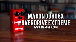 Video thumbnail for Maxon FX: OD808X Overdrive Extreme by Brett Kingman