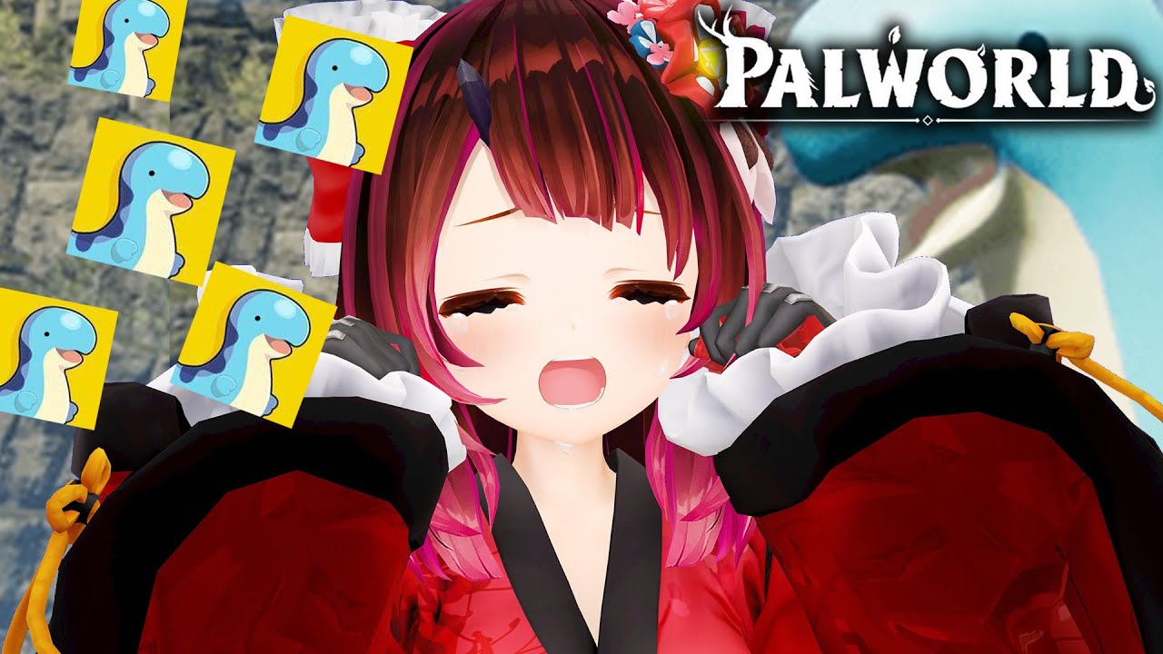 【 ホロ鯖Palworld 】第一拠点は嵐に呑まれてなくなりました。これを機に移転します✌【ロボ子さん / ホロライブ】