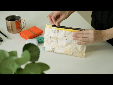 #UpcyclingWithStarbucks: Coffee Bag Pouch