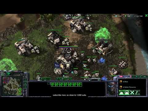 EPIC: Master 3 Terran ladder TvZ 2 base cyclone all in vs Master 2 Zerg 4500mmr