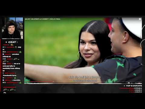 MULTI OGLĄDA GOATS MŁODY MILIONER VS 9 KOBIET FINAŁ.