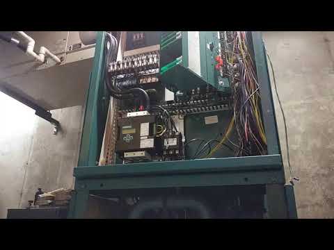 1985 Relay Controlled Dover Hydraulic Elevator Machine Room