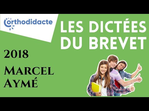 Dictée du brevet 2018 - 100 % en ligne, correction immédiate !