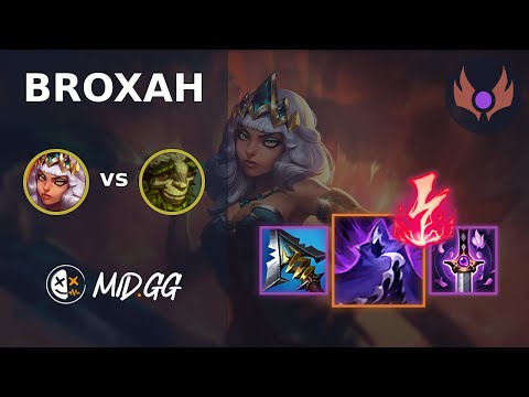 MID.GG: [ Broxah ] Qiyana JUNGLE vs Ivern | EUW MASTER | LOL Season 2024
