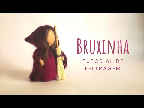 Needle Felting Tutorial - Witch