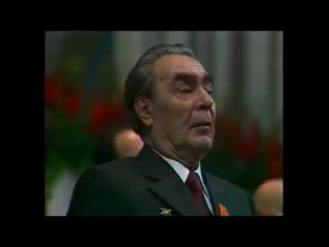 USSR Anthem of cpsu congress 1975 (in color)