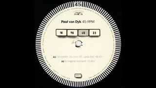 Paul van Dyk ‎– A Magical Moment