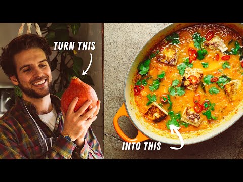Thai Red Squash Curry (Easy Vegan Autumn/Winter Recipe)