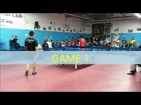 Men's Singles Final: Eugene Wang (2810) vs Tao Wenzhang (2774) - 2018 ICC Butterfly America Open