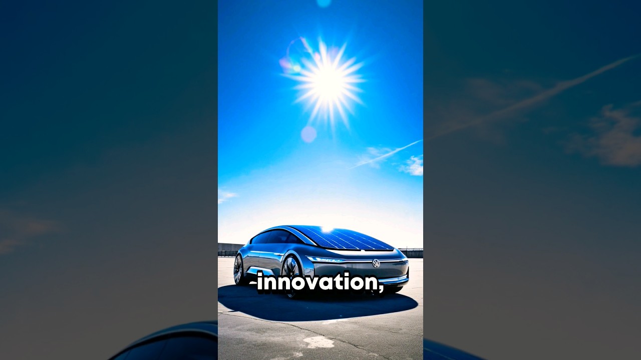 Volkswagen's Eco-Friendly Game-Changer: The Solar-Powered Car! #automobile #facts #vwnews