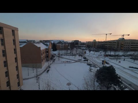 Snow Timelapse: Columbia, MO - February 17, 2022