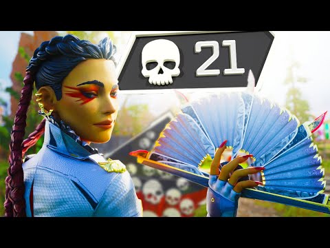 ALMOST 7K WITH LOBA SOLO! 21 KILLS - Apex Legends Season 17 Controller Gameplay