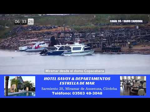 Cámaras en Vivo de Argentina. Paisajes, Clima, Documentales. Miramar, Córdoba.