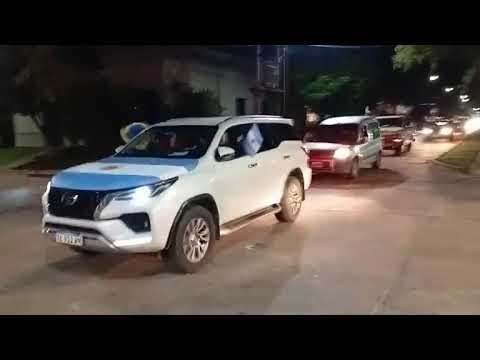 Fiesta De La Familia En Las Calles De Esquina  Corrientes Argentina.Invasión Del Amor De Dios.