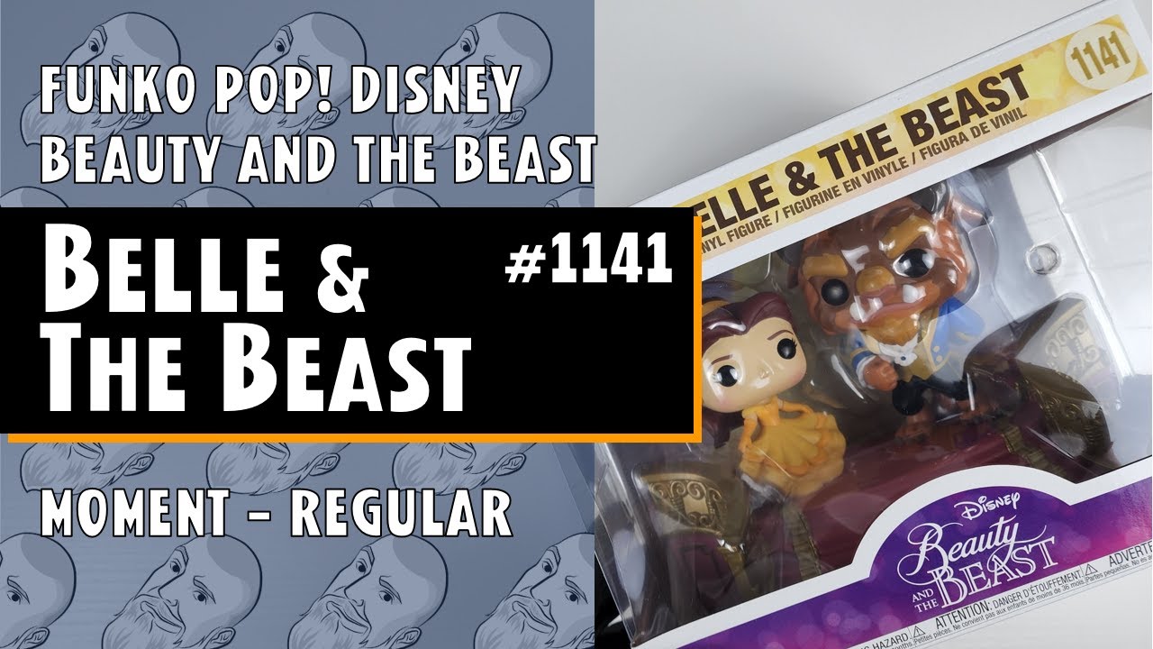 Funko Pop Beauty and the Beast - Belle & The Beast (Moment) - 1141 // Just One Pop Showcase