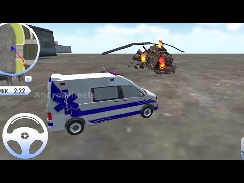 Ambulance Driver Job Simulator   First Aid Emergency Van Truck #2   AndroWheels