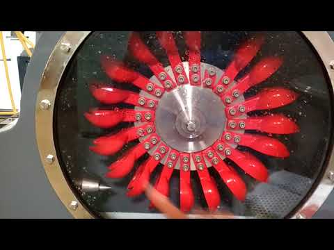 Pelton wheel turbine working review