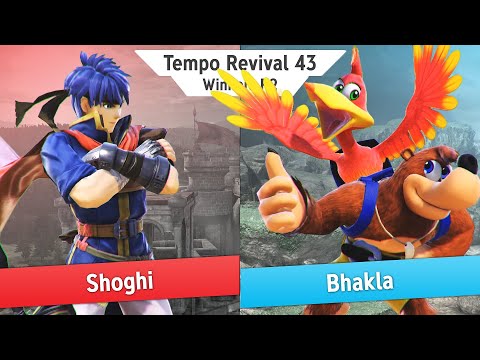 Tempo Revival 43 - Shoghi (Ike) Vs. Bhakla (Banjo) - WR2 - Smash Ultimate